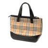 Burberry Haymarket Check Canvas Handbag Secondhand