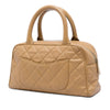 Chanel CC Quilted Caviar Bowling Bag Secondhand
