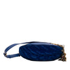 Balenciaga Diagonal Quilted Velvet Allover Logo Souvenir Belt Bag XS Secondhand