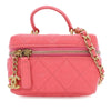 Chanel Mini CC Caviar Top Handle Vanity Case Secondhand