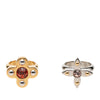 Louis Vuitton Brass Love Letters Timeless Ring Set Secondhand