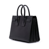 Secondhand Saint Laurent Small Grained Calfskin Topstitch Sac De Jour Satchel