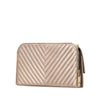 Chanel CC Chevron Quilted Lambskin Clutch on Chain Secondhand