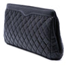 Chanel CC Quilted Lambskin Frame Clutch Secondhand
