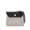 Hermès Military Toile and Vache Hunter Herbag Zip 20 Secondhand