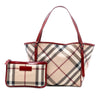 Burberry Supernova Check Coated Canvas Tote Secondhand