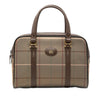 Burberry Vintage Check Canvas Handbag Secondhand