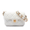 Secondhand Chanel Mini CC Quilted Caviar Messenger Flap