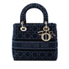 Dior Medium Velvet Cannage Lady D Lite Secondhand