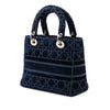 Dior Medium Velvet Cannage Lady D Lite Secondhand