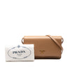 Prada Saffiano Vernice Wallet On Strap Secondhand