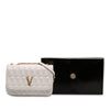 Versace Nappa Leather Virtus V Crossbody Secondhand