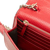 Gucci Leather Interlocking G Dollar Wallet on Chain Secondhand