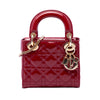 Dior Mini Patent Cannage Lady Dior Secondhand