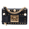 Gucci Small Pearl Studded Leather Padlock Crossbody Secondhand