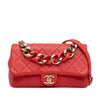 Chanel Small Lambskin Elegant Chain Single Flap Secondhand