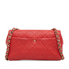 Chanel Small Lambskin Elegant Chain Single Flap Secondhand
