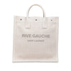 Saint Laurent Mixed Fibers Rive Gauche North South Tote Secondhand