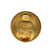 Secondhand Chanel CC Gold Plated Round Clip On Earrings