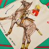 Hermès Le Monde du Polo Silk Scarf Secondhand