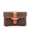 Celine Macadam Coated Canvas Clutch Secondhand