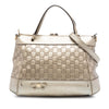 Gucci Metallic Guccissima Mayfair Satchel Secondhand