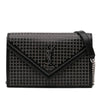 Saint Laurent Studded Leather Monogram Le Sept Chain Bag Secondhand