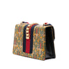 Gucci Small Canvas Brocade Web Sylvie Satchel Secondhand