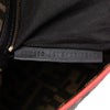Fendi Medium Zucca Canvas Fluo Trim Baguette Satchel Secondhand