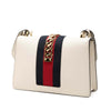 Gucci Small Calfskin Web Sylvie Satchel Secondhand