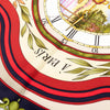 Hermès Parmi les Fleurs je Compte les Heures Silk Scarf Secondhand
