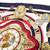 Hermès Parmi les Fleurs je Compte les Heures Silk Scarf Secondhand