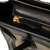 Celine Nano Tricolor Calfskin and Suede Luggage Tote Secondhand