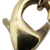 Chanel Gold Plated Resin CC Rhinestones Pendant Necklace Secondhand