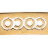 Chanel CC Gold Plated Strass Coco Plaque Double Chain Belt Secondhand