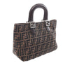 Fendi Small Zucca Canvas Twins Tote Secondhand