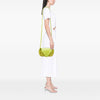 Bottega Veneta Small Beaded Crochet Knit and Leather Beak Crossbody Secondhand