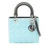 Dior Medium Tricolor Lambskin Cannage Lady Dior Secondhand