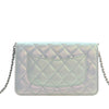 Chanel CC Quilted Iridescent Lambskin Wallet on Chain Secondhand