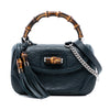 Gucci Medium Guccissima New Bamboo Top Handle Bag Secondhand