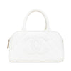 Chanel CC Quilted Caviar Bowling Bag Secondhand