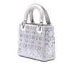 Dior Mini Satin Cannage Crystal Embellished Lady Dior Secondhand