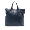 Prada Soft Calf Open Convertible Tote Secondhand