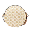 Triomphe Canvas Round Coin Purse on Strap - '10s Second-hand