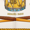 Hermès Les Tambours Silk Scarf 90 Secondhand