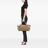 Gucci Medium GG Canvas Bamboo Bar Tote Secondhand