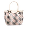 Burberry Nova Check Canvas Handbag Secondhand