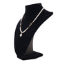 Chanel Gold Plated Faux Pearl CC Pendant Necklace Secondhand