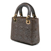Dior Mini Metallic Calfskin Cannage Lady Dior Secondhand