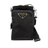 Prada Saffiano Trimmed Re Nylon Smartphone Case Secondhand